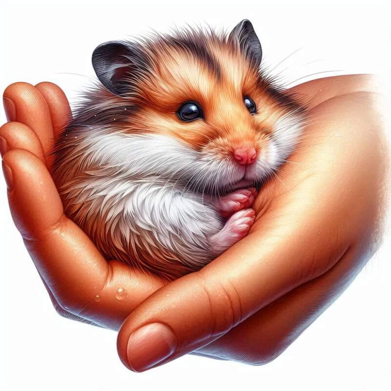 Levně Křeček v dlani (NAŽEHLOVAČKA)