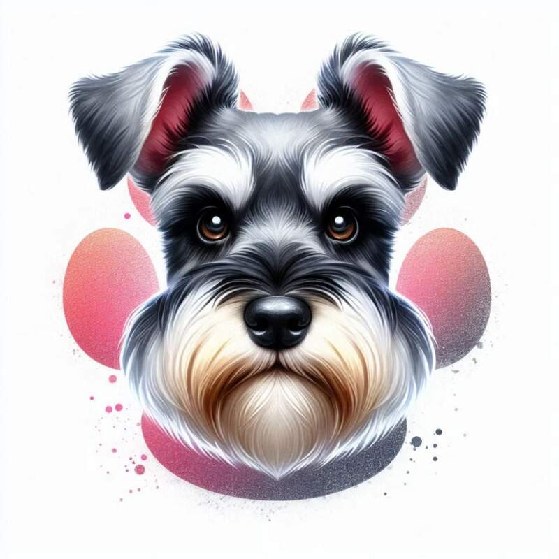 Levně Knírač malý cute (NAŽEHLOVAČKA)