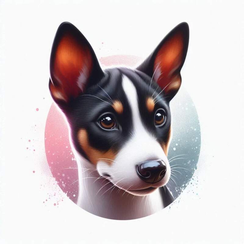 Levně Basenji trikolor (NAŽEHLOVAČKA)