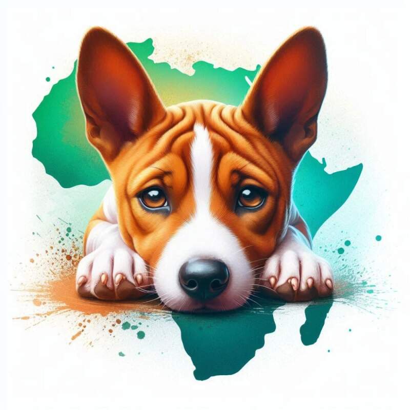 Levně Basenji afrika (NAŽEHLOVAČKA)