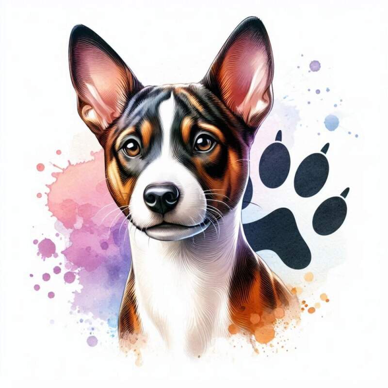 Levně Basenji žíhaný (NAŽEHLOVAČKA)