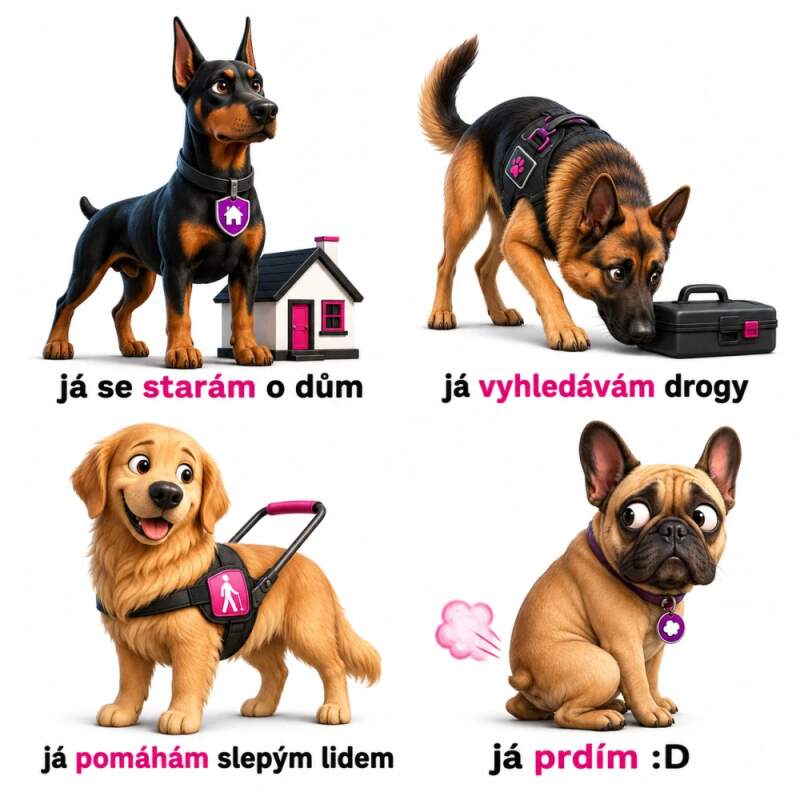 Levně Francouzský prdící buldoček (NAŽEHLOVAČKA)