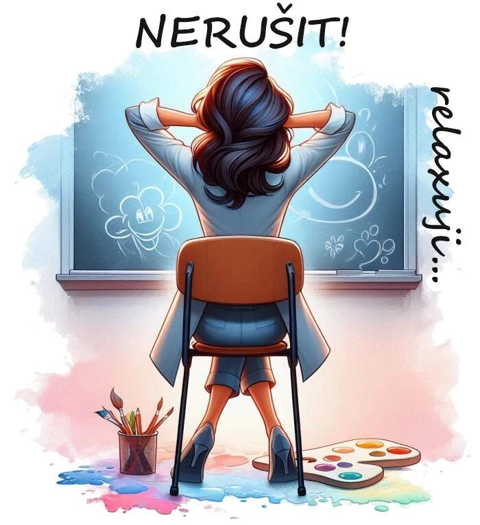 Levně Nerušit! relaxuji... (NAŽEHLOVAČKA)