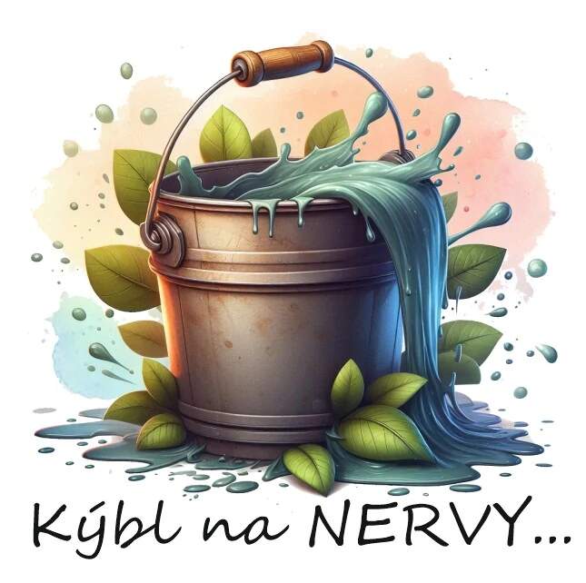 Levně Kýbl na nervy (nažehlovačka pro učitele)