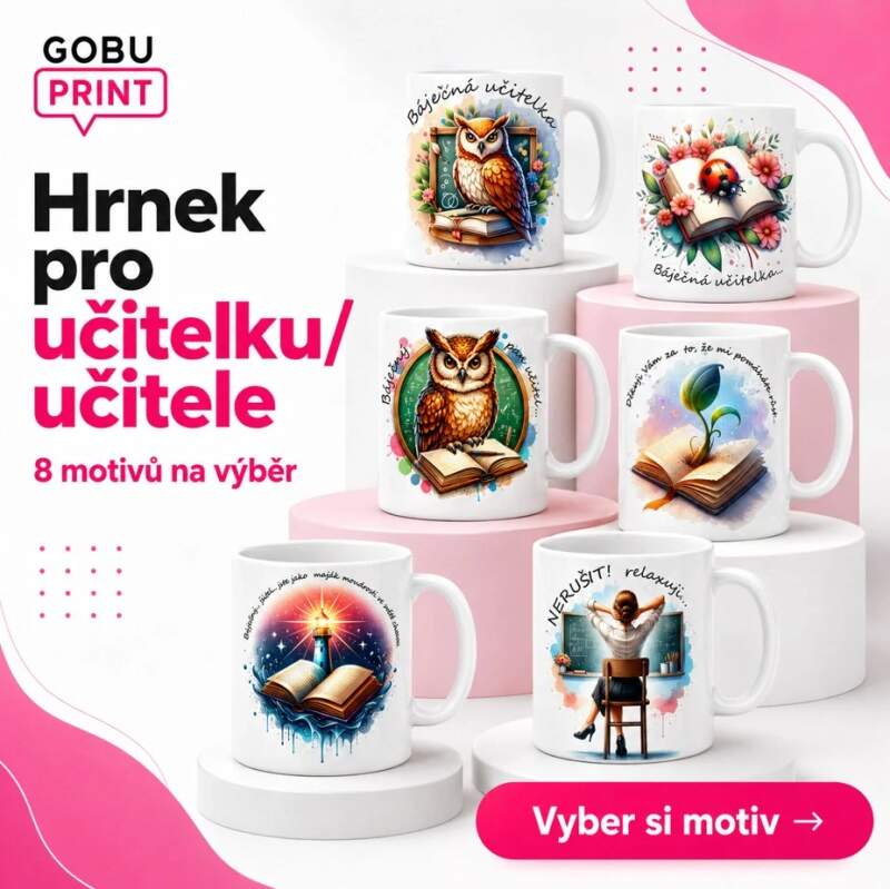 Levně Hrnek pro učitelku/učitele (Bílý keramický hrnek s potiskem)