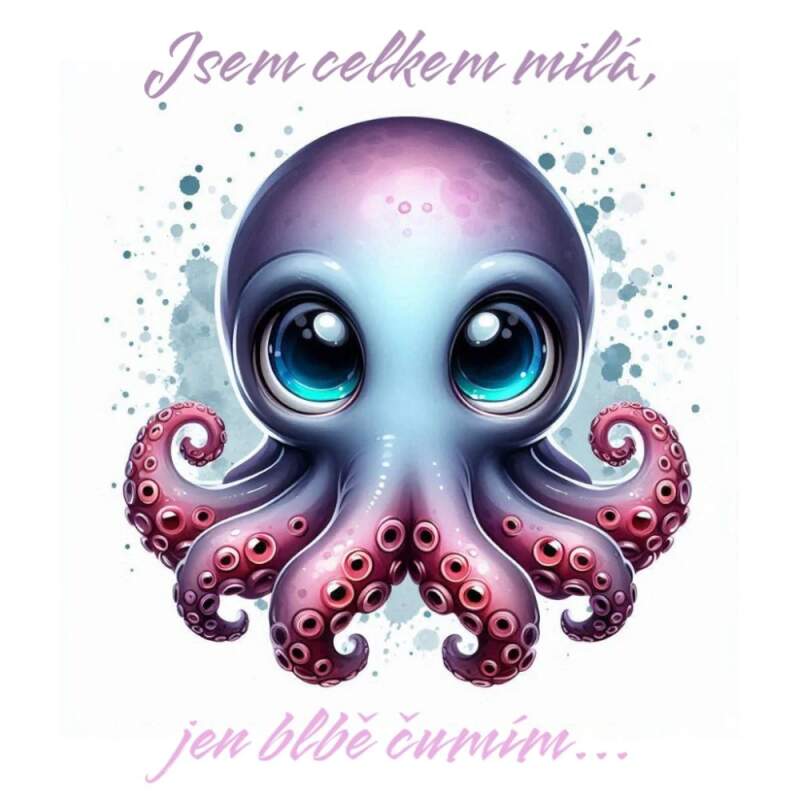 Levně Jsem milá, jen blbě čumim. (Nažehlovačka hlášky)