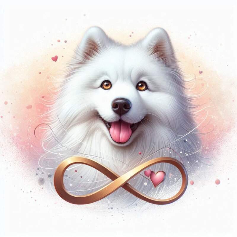 Levně Samojed navždy (Nažehlovačka hlášky)