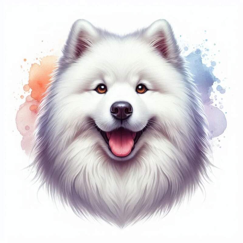 Levně Samojed hlava (Nažehlovačka hlášky)
