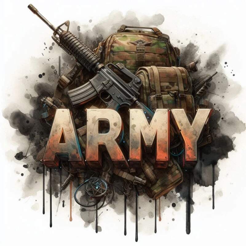 Levně Army (Nažehlovačka hlášky)