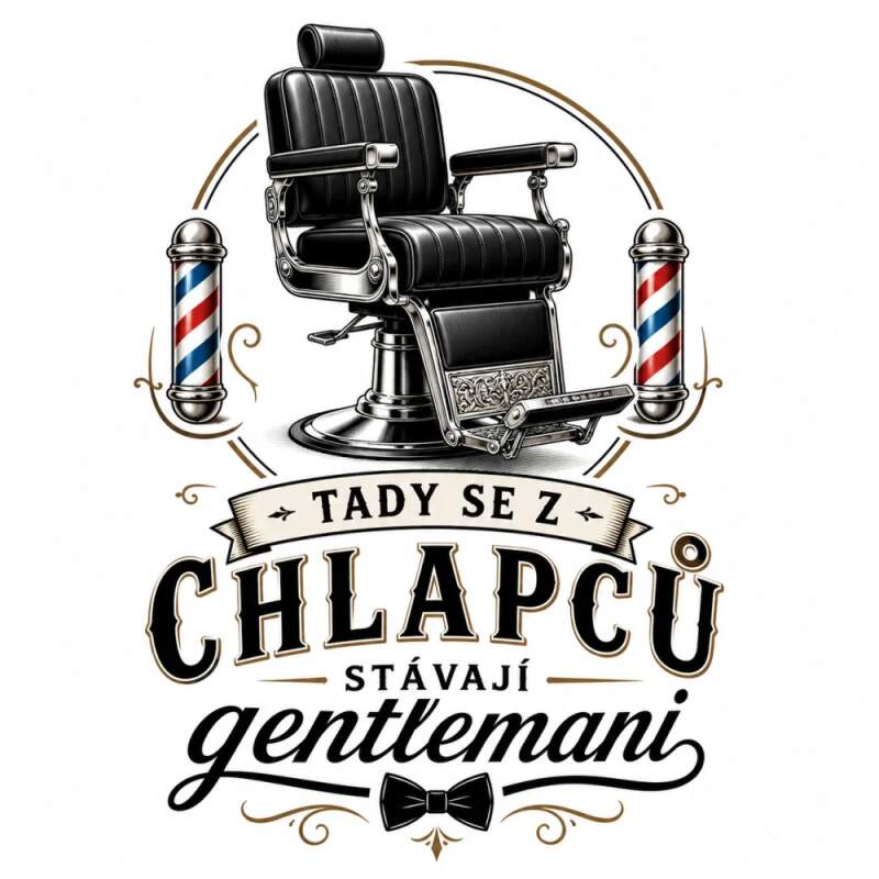 Levně Barbershop křeslo (NAŽEHLOVAČKA)