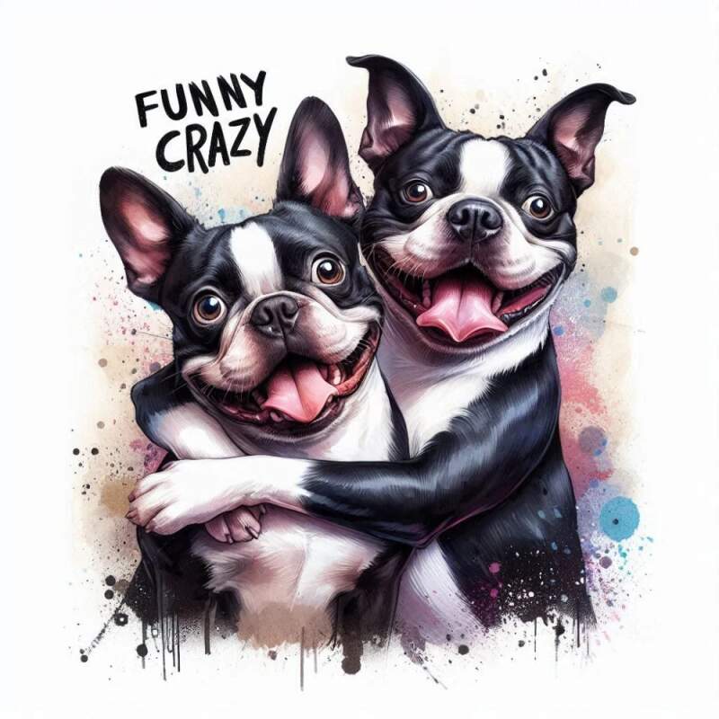 Levně Crazy bostonek (NAŽEHLOVAČKA)