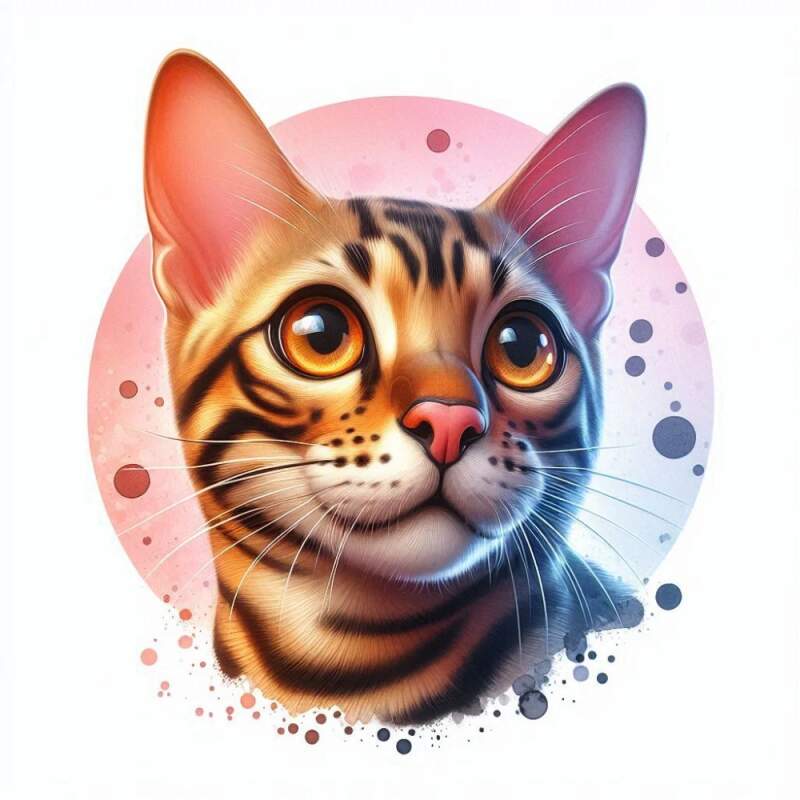 Levně Bengálská kočka (NAŽEHLOVAČKA)