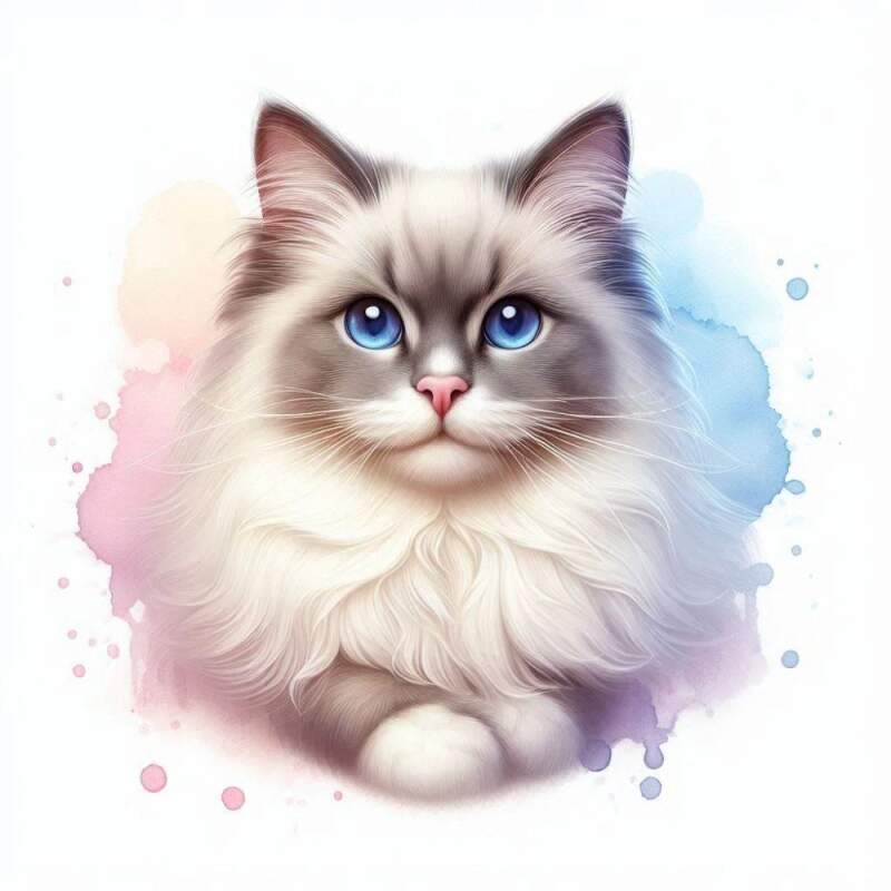 Levně Ragdoll kočka (NAŽEHLOVAČKA)