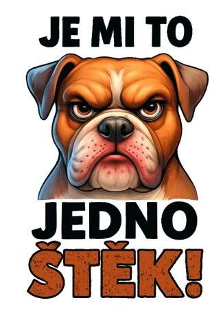 Levně Bull - je mi to jedno (NAŽEHLOVAČKA)