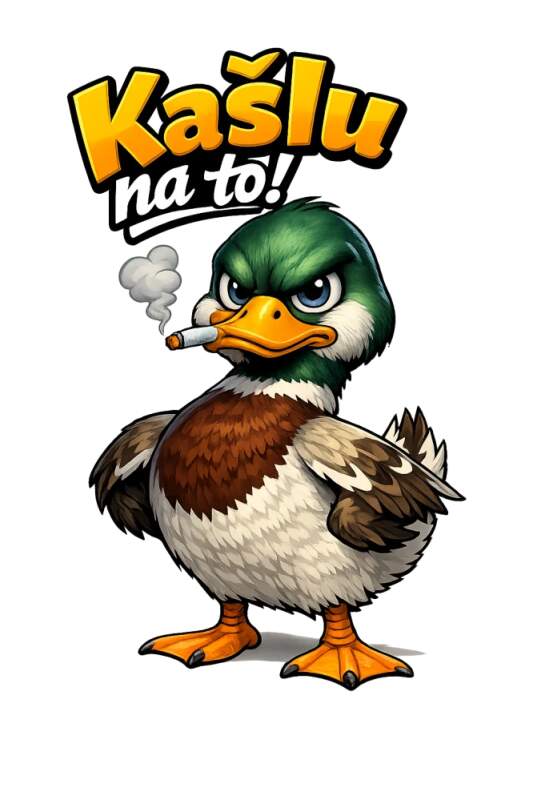 Levně Kačer - kašlu na to (NAŽEHLOVAČKA)