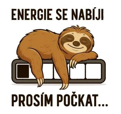 Levně Lenochod - energie se nabíjí (NAŽEHLOVAČKA)