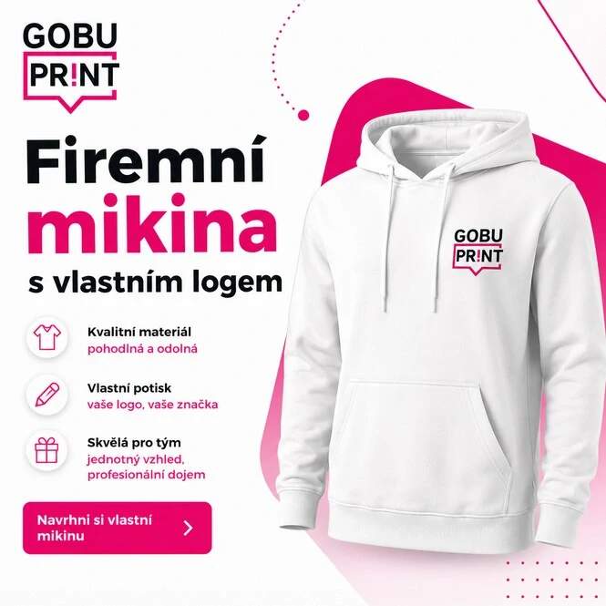 Levně Firemní mikina Urban s vlastním logem (celopropínací mikina na zip)