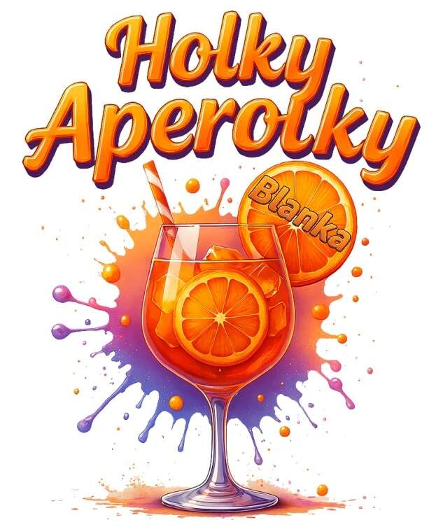 Levně Holky aperolky (NAŽEHLOVAČKA)
