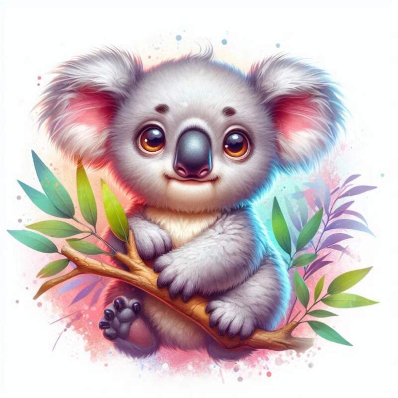 Levně Koala cute (NAŽEHLOVAČKA)