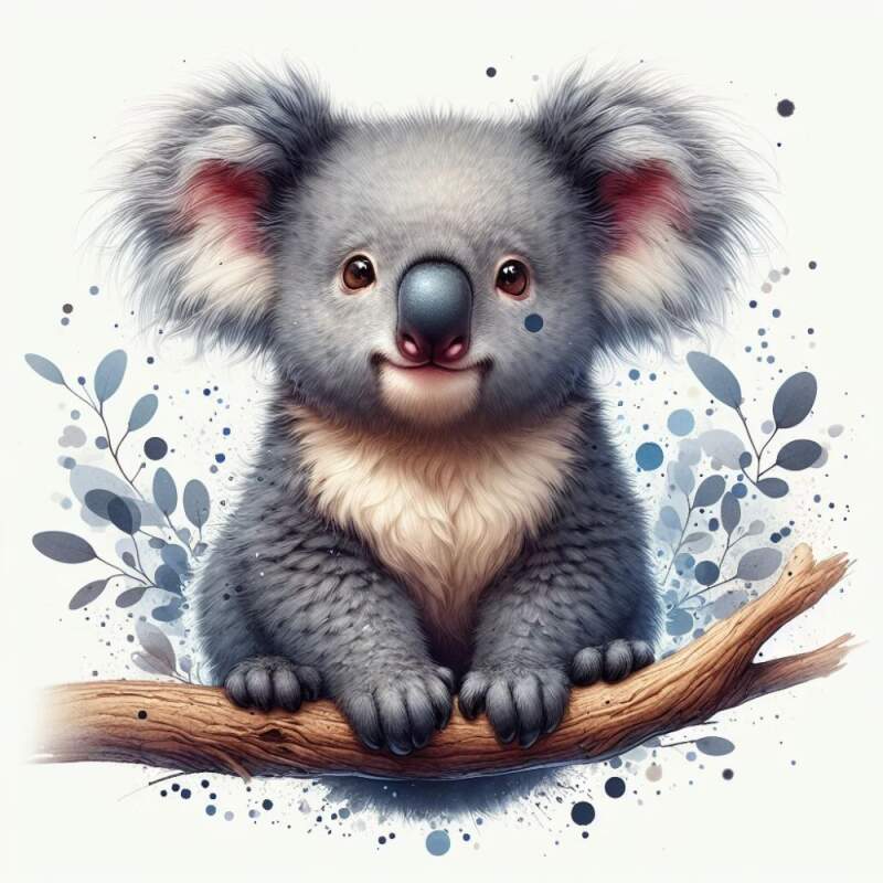 Levně Koala cute II (NAŽEHLOVAČKA)