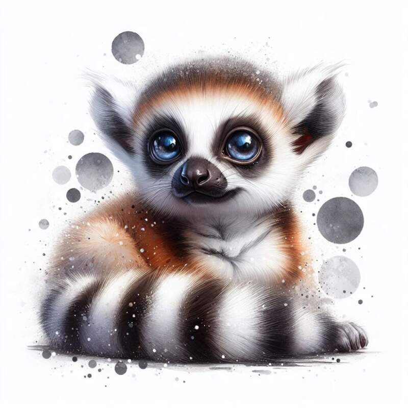 Levně Lemur cute (NAŽEHLOVAČKA)