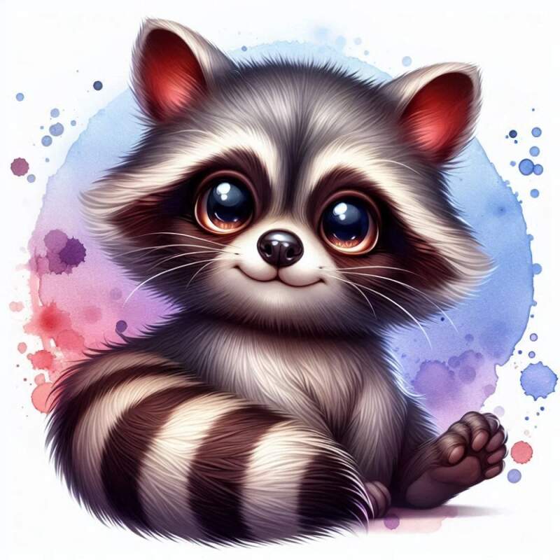 Levně Mýval cute II (NAŽEHLOVAČKA)