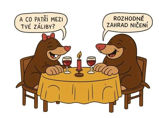 Levně Krtci a zahradničení (NAŽEHLOVAČKA)