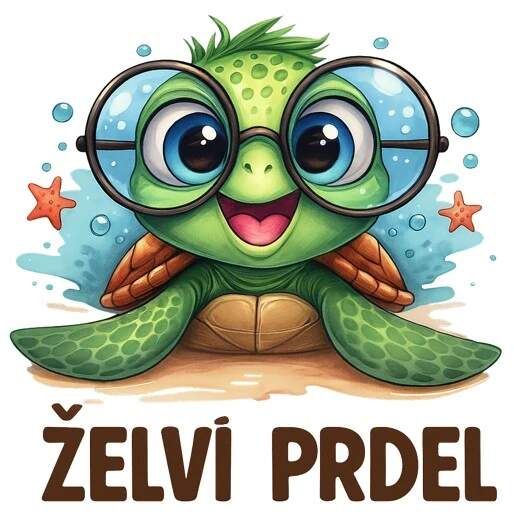 Levně Želví prd*l (NAŽEHLOVAČKA)