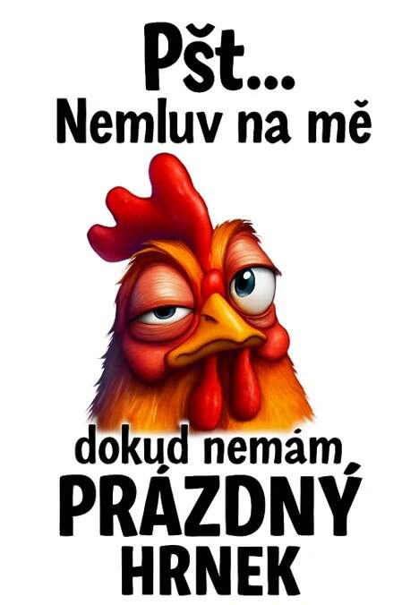 Levně Kohout a kafe (NAŽEHLOVAČKA)