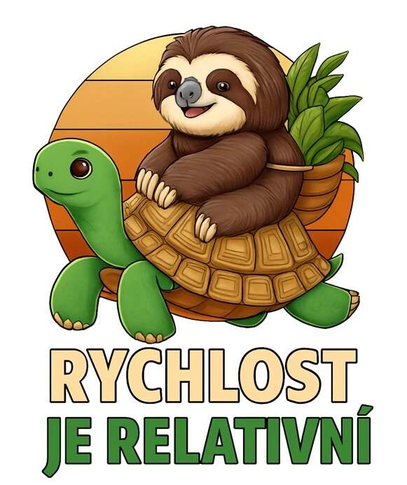 Levně Želva a lenochod - rychlost (NAŽEHLOVAČKA)