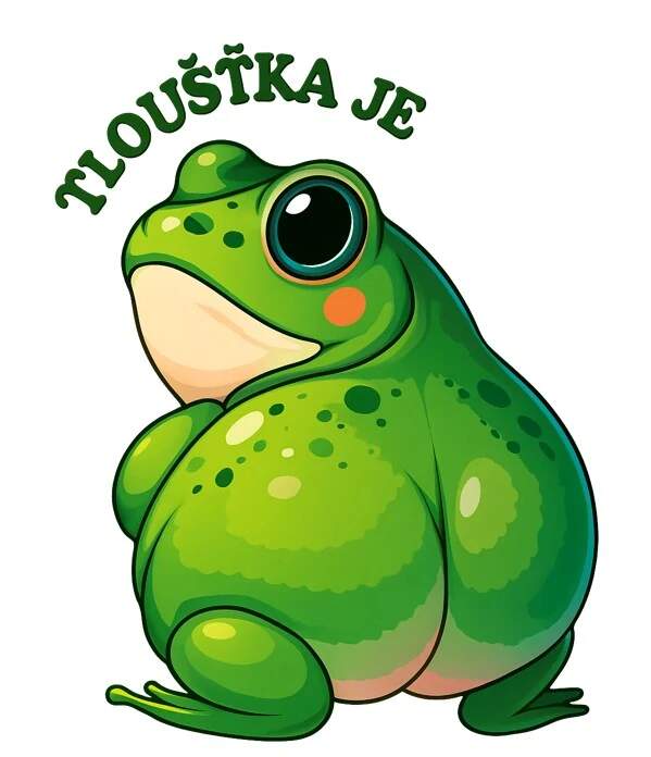Levně Žába - tlouštka (NAŽEHLOVAČKA)