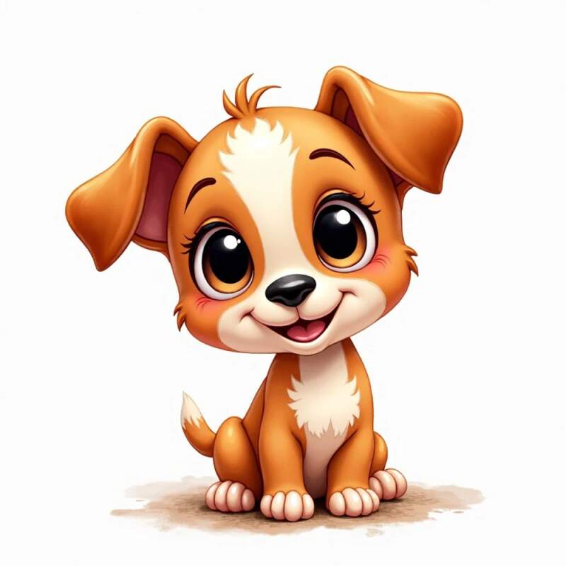 Levně Pejsek cute (NAŽEHLOVAČKA)