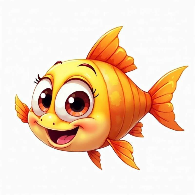 Levně Rybička cute (NAŽEHLOVAČKA)