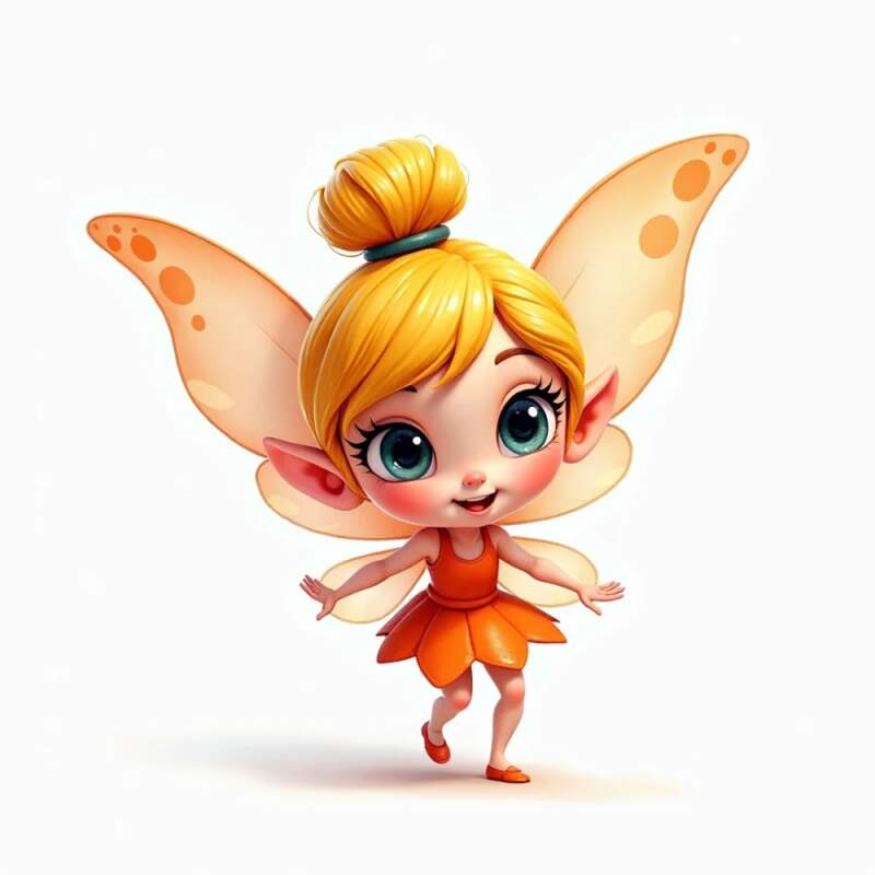 Levně Malá víla cute (NAŽEHLOVAČKA)