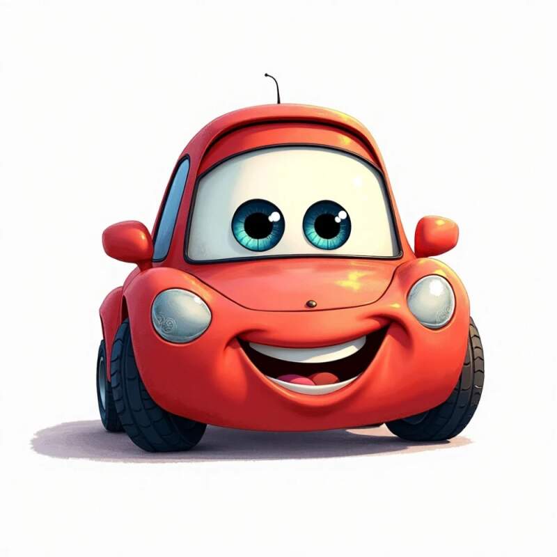 Levně Autíčko cute (NAŽEHLOVAČKA)
