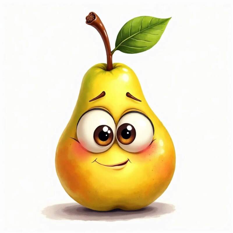 Levně Hruška cute (NAŽEHLOVAČKA)