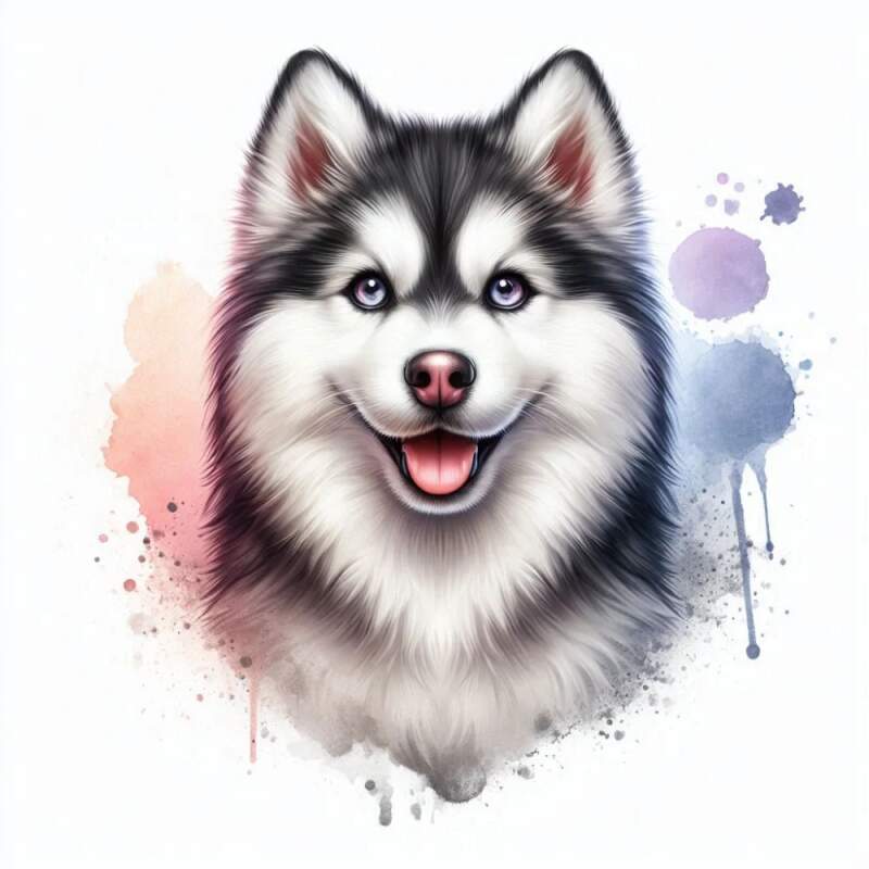 Levně Sibiřský husky - štěně II (NAŽEHLOVAČKA)