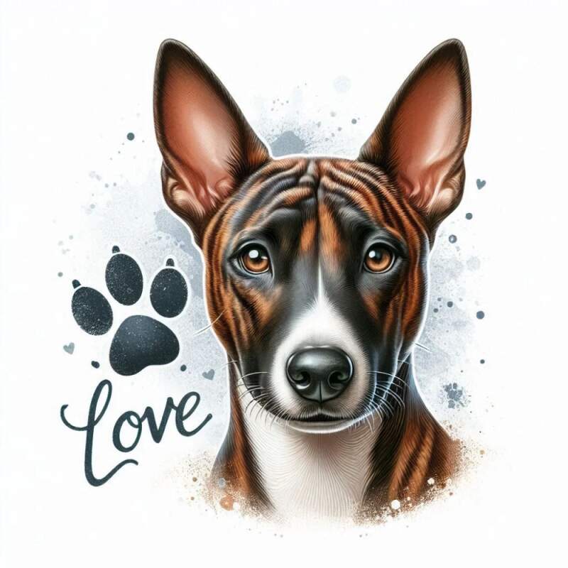 Levně Basenji žíhaný love (NAŽEHLOVAČKA)