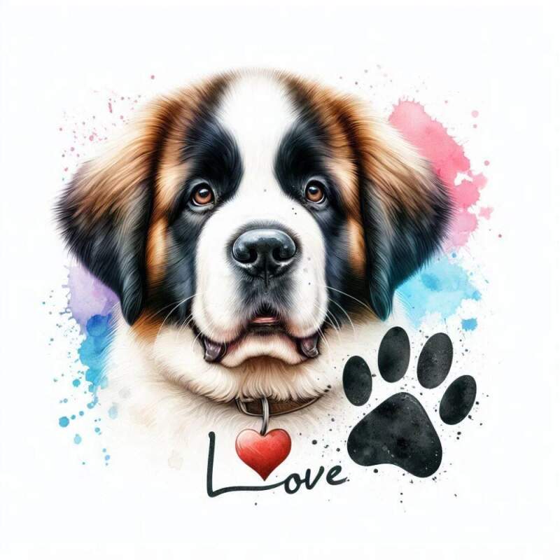 Levně Bernardýn štěne love (NAŽEHLOVAČKA)