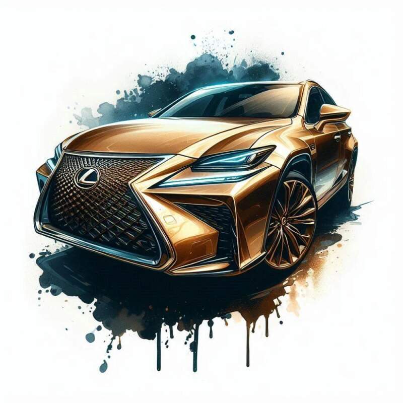 Levně Lexus zlatá (NAŽEHLOVAČKA)