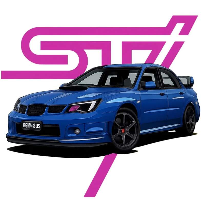 Levně Subaru VRX (NAŽEHLOVAČKA)