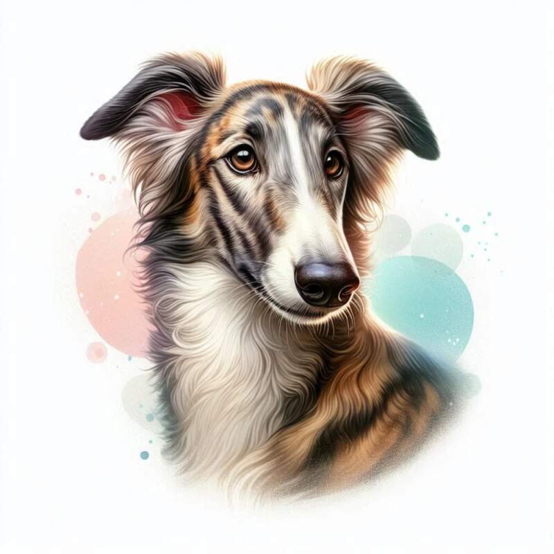 Levně Barzoj žíhaný (NAŽEHLOVAČKA)