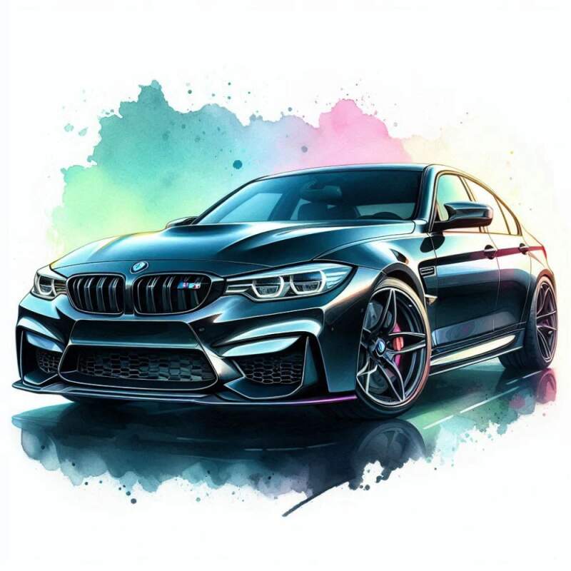 Levně Bavorák M3 černý (NAŽEHLOVAČKA)