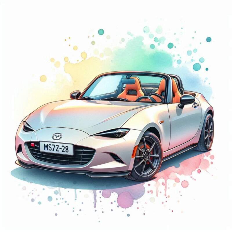 Levně Mazda sportovní (NAŽEHLOVAČKA)