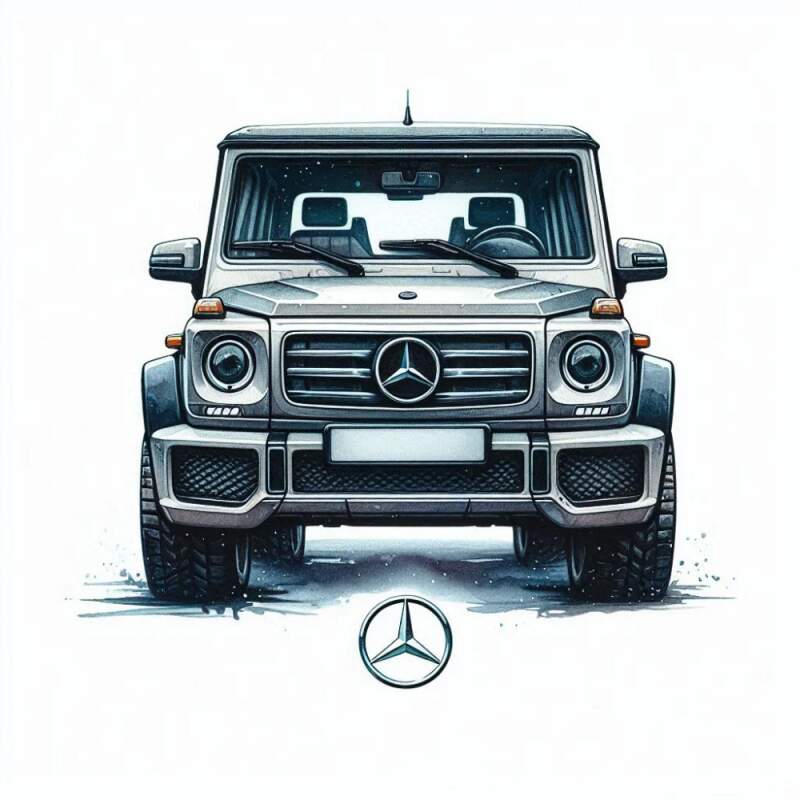 Levně Mercedes-Benz Třídy G (G-Wagen) (NAŽEHLOVAČKA)