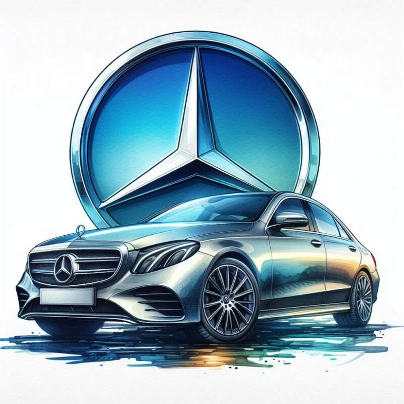 Levně Mercedes-Benz Třídy E (NAŽEHLOVAČKA)