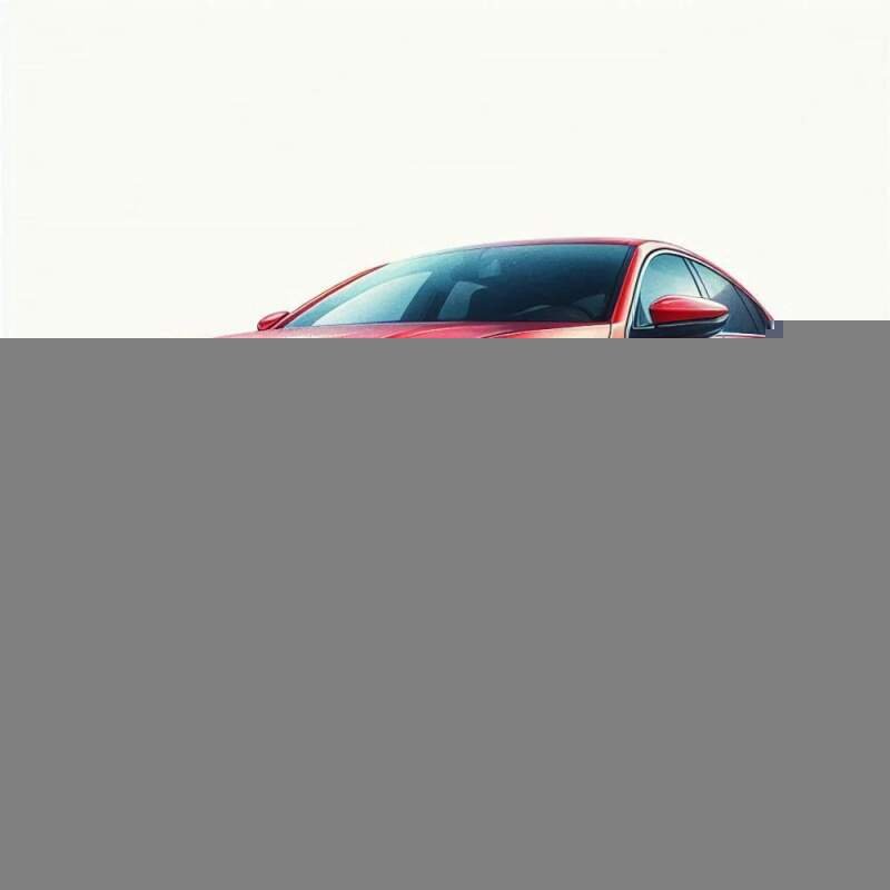 Levně Peugeot 508 červený (NAŽEHLOVAČKA)