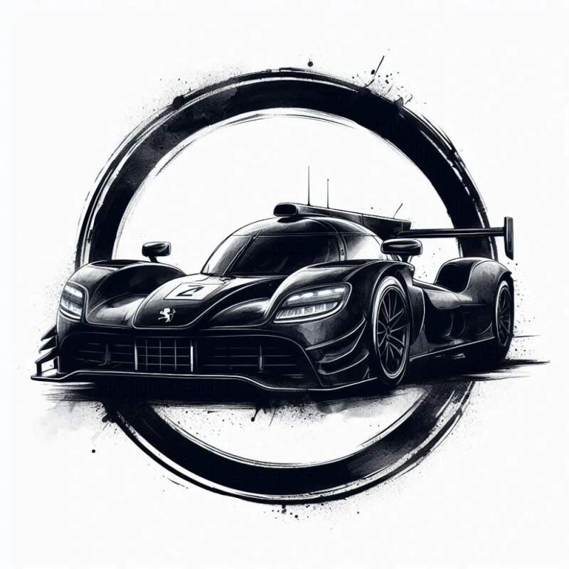 Levně Peugeot Le Mans 9X8 černý (NAŽEHLOVAČKA)