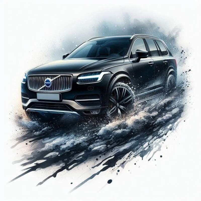 Levně Volvo XC 90 (NAŽEHLOVAČKA)