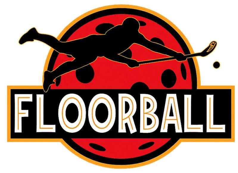 Levně Floorball znak (Nažehlovačka sport)